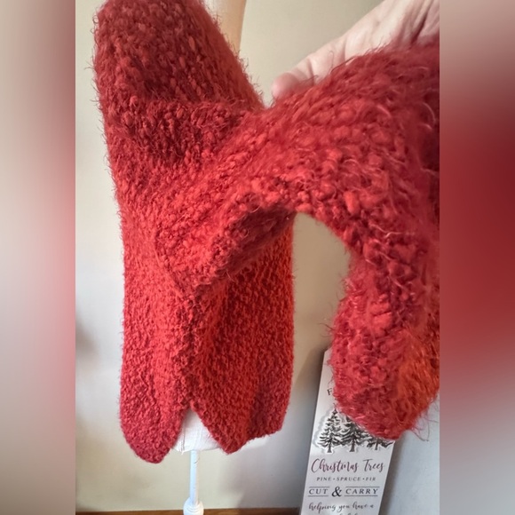 Altar’d State soft fuzzy Women's Sweater. 3/4 sleeve. Size S/M VGUC - Picture 3 of 10